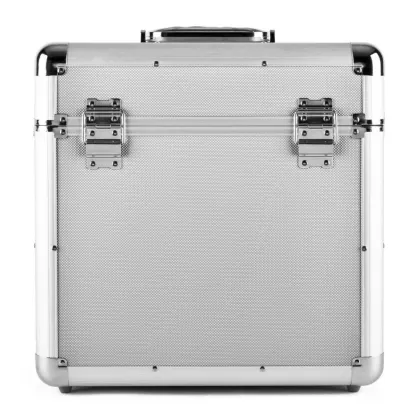 Factory Direct Vinyl Aluminum Record Case - OEM & ODM Aluminum DJ Box Storage for 70 LPs