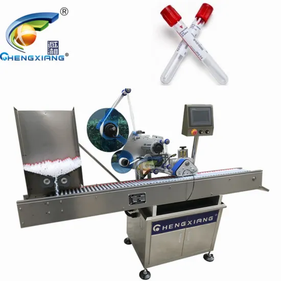 Automatic Glass Ampoules and Perfume Bottles Labeling Machine