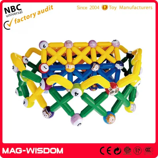2018 new magnetic blocks educational toys