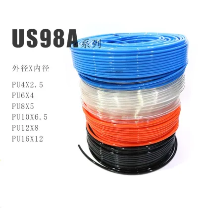 US98A AirTAC Polyester Hose - PU Air Pipe Specifications