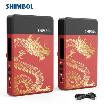 Shimbol TP Mini: ricevitore di trasmissione video wireless HD 1080p con latenza 0,07 e range 200m