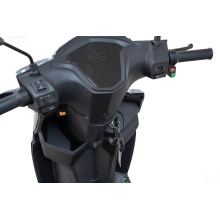 Matte Gray Electric Scooter with Neon Green Accents