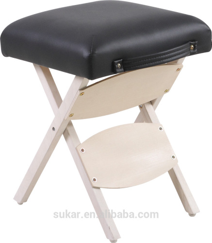 wholesale wooden folding portable massage stool massage chair