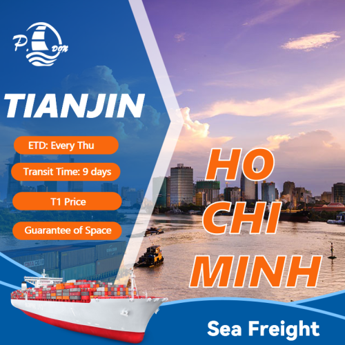 Containerfrekvens från Tianjin till Cat Lai