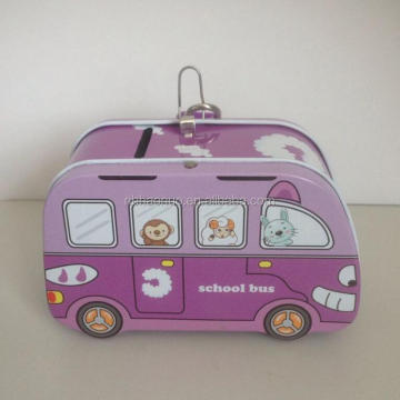 Hot sales iron transparent piggy bank Money-box