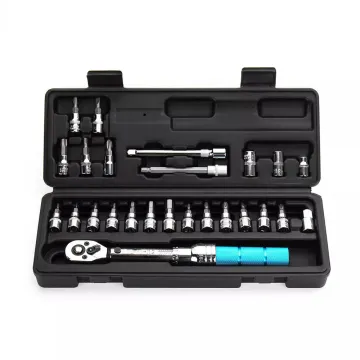 Adjustable Torque Wrench Kit for Bicycle Repair - 2022 Popular 1/4" 2-14nm Tools