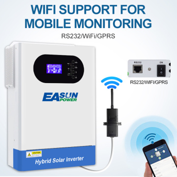 EASUN Hybrid Solar Inverter: 5kW, 48V Off-Grid