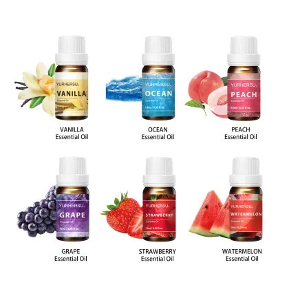 YURHERSU Massage Body Essential Oil - 10ml Lavender & Rosemary Oil