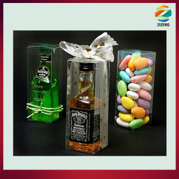 clear sugar packege box pvc