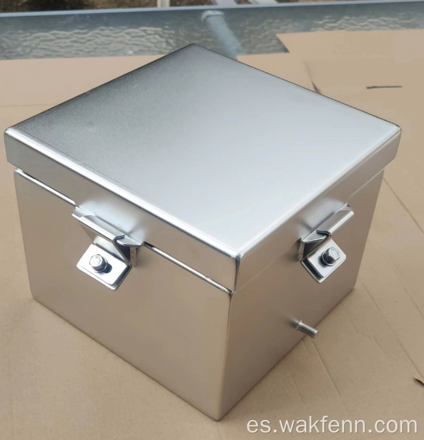 Caja de control eléctrico de chapa caja impermeable