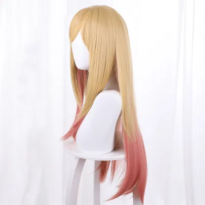 85cm Long Straight Anime My Dress-Up Darling Marin Kitagawa Cosplay Wig