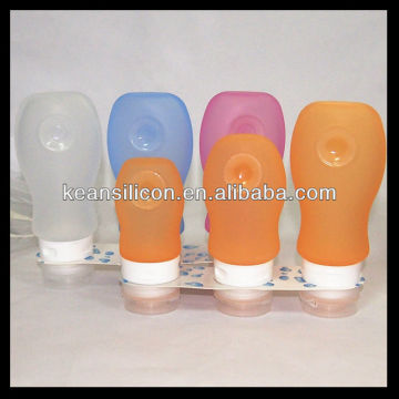 Silicone Travel Tube With BPA Free100%/Comestic Plastic Tube