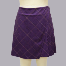 Knitted golf skorts for women