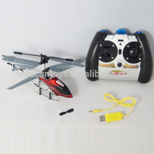 Middle size classic 3.5CH RC helicopter toys with built-in Gyroscope and metal structure wholesale price!!!