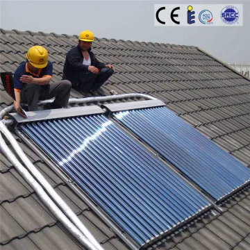 Heat Pipe Solar Collector for Split Pressurized Solar Water Heater