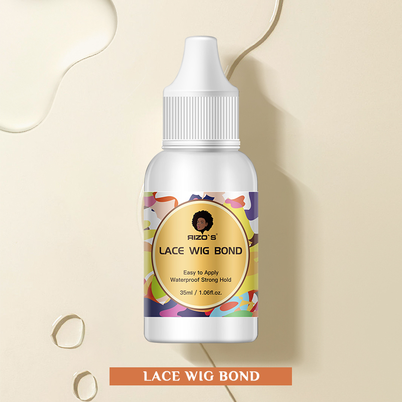 RIZO'S Private Label Plant Extract Invisible Waterproof Lace Adhesive Dermatologist Tested Gentle For Scalp Wig Glue