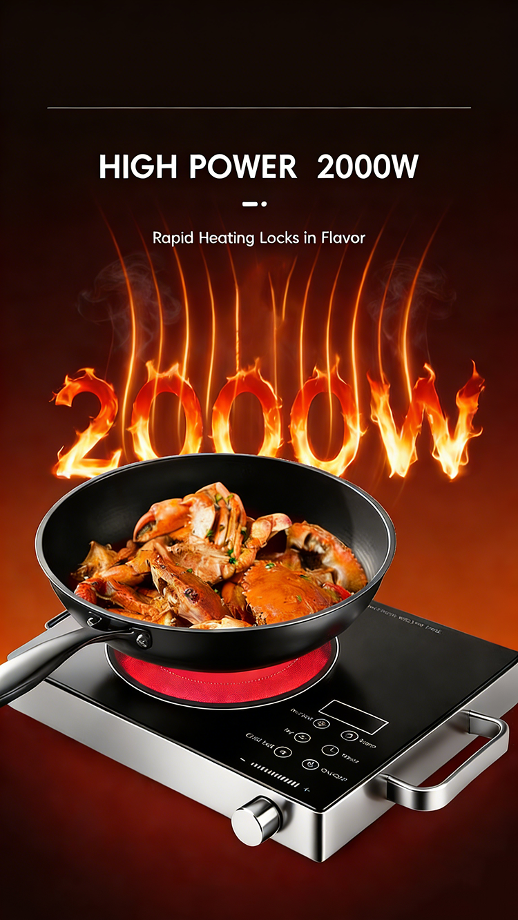 Smart Touch Electric Infrared Ceramic Cooker for Effortless Cooking ...