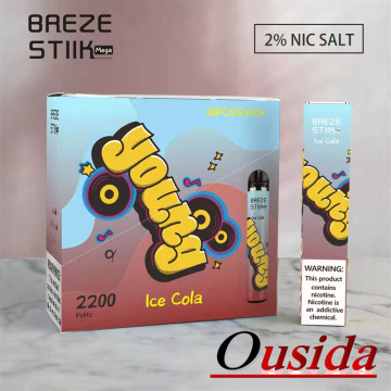 Breze stiik mega desechable 700 bocanadas 1000 mAh