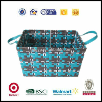 New Style and High QUlity packaging belt promotional decorative washroom storage basket