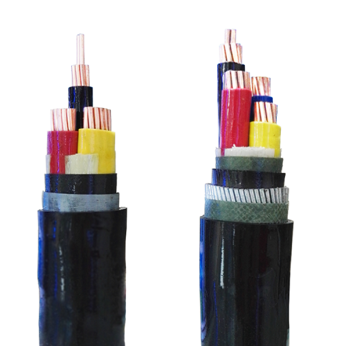 Ondergrondse gepantserde kabel volgens IEC 60502