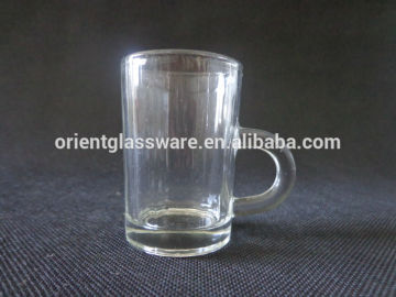 60ml mini beer shot glass with handle