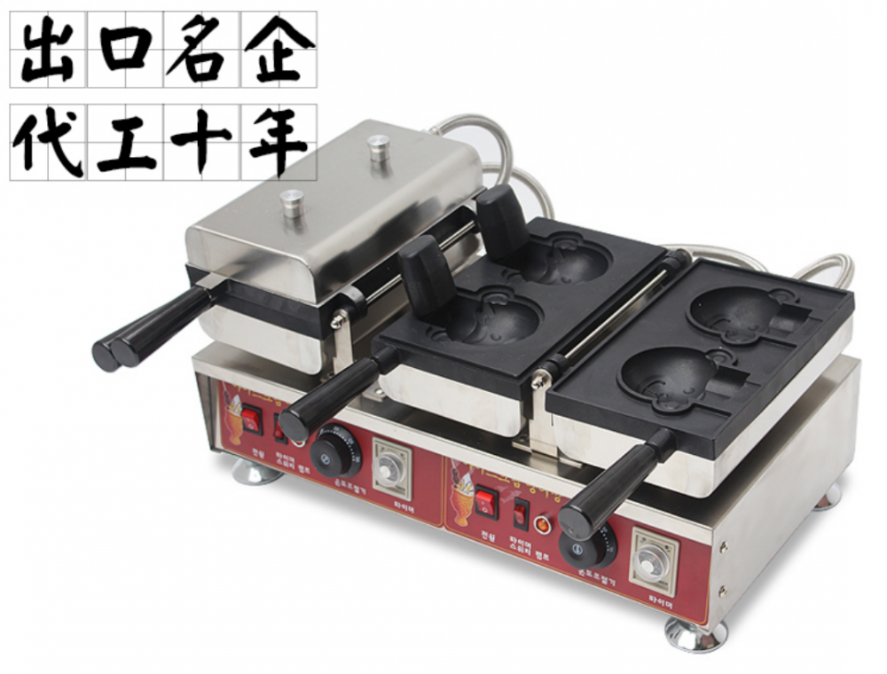 bear shaped taiyaki machine with CE NP-163