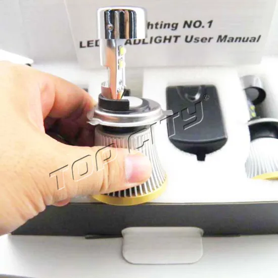 High power auto led headlight, H4 40W H/L beam led car headlight,IP65 super white car led headlight for car accessories