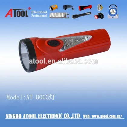 Flashlights Type and LED Light Source solar flashlight
