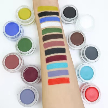 Label Pribadi Eyeliner Tahan Air: Tidak Ada Logo Kontainer Kemasan Kosmetik &amp; Formula Krim Aktif Air