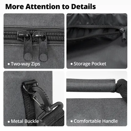 AMBITFUL TB PRO Padded Camera Monopod Tripod Carry Bag with Shoulder Straps