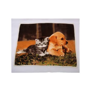 Fashion customized Coral fleece 100% polyester sherpa throw blanket for winter in the bed