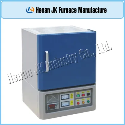 Industrial electric heat treatment muffle furnace