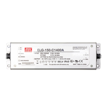 Mean Well ELG-150-C1400A-3Y 150W LED Power Supply