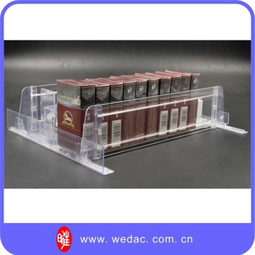 Retail Store Auto-fronting Pusher, Adjustable Clear Acrylic Shelf Divider For Sale