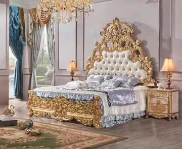 Deluxe King Bed Soft Full Bedroom Suite Furniture