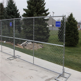 US standard Chain link mesh infilling Temporary fence