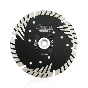Diamond -Scheibe -Turboklinge für Granit- und Betonschnitt - Diatool 125 mm