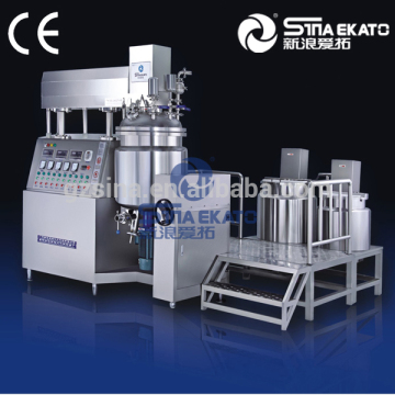 SINA-EKATO machines: blending tank emulsifier mixer, cosmetics vacumm emulsifying machine