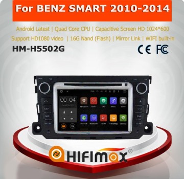 Hifimax 7" android 5.1 car multimedia system for MERCEDES-BENZ SMART 2010-2014 with wireless screen mirroring mirror link