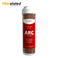 Arco de fábrica 10 x 4.5 purificador de agua Cartucho de extracción de arsénico