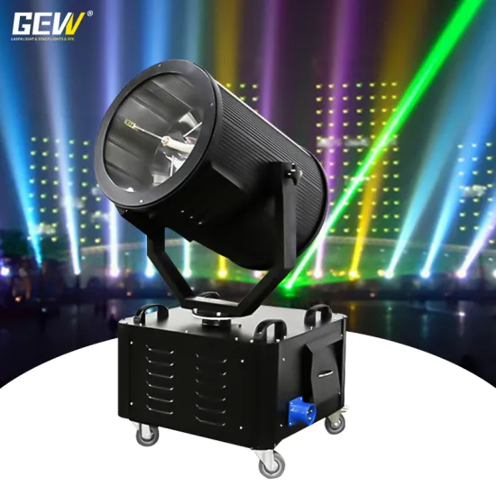 GEVV 2KW-10KW Outdoor Super Beam Sky Cannon Searchlight for Hotels and Buildings