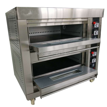 Horno de pizza de alta calidad: horno de pizza de venta en caliente para hornear y hornear pasteles de pizarra