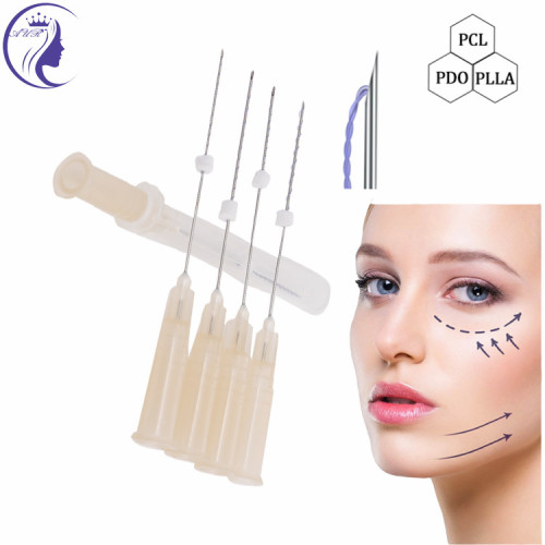 Face lifting mono tornado screw cog pdo thread