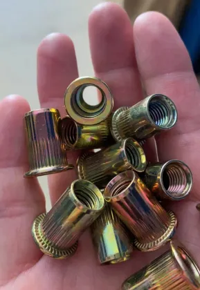 Rivet Nut/Rivnut Threaded Inserts in Various Sizes: M5, M6, M8 - 1/4", "5/16", "3/8 with Countersunk Head