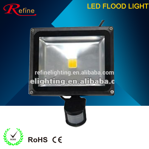 Bridgelux 800lm 10W PIR led flood light