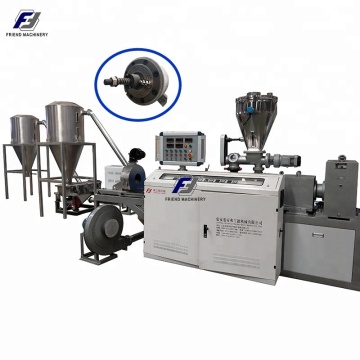 PVC Samengestelde korrelmachine - 250 kg/u plastic granulator voor polyvinylchloride