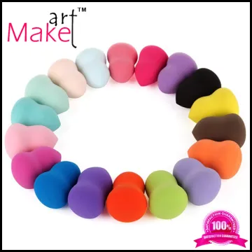 Colorful Hydrophilic Polyurethane Non-latex Cosmetic Blending Sponge