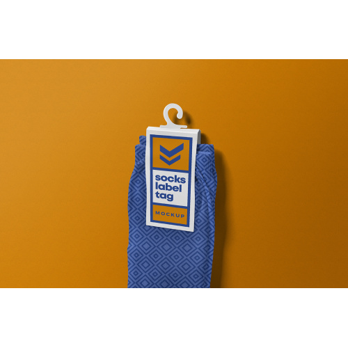 Stylish Sock Tags for Retail Packaging