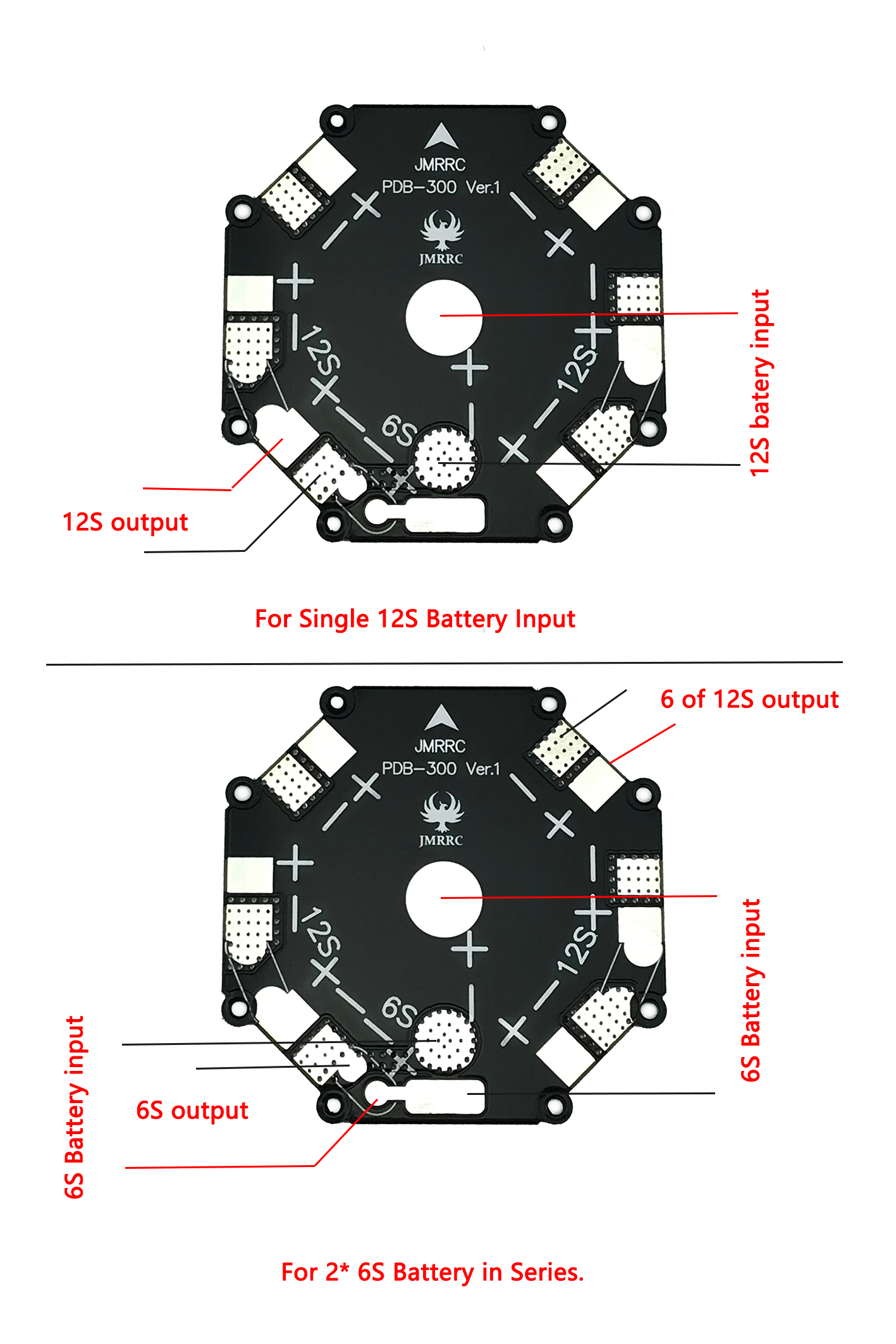 PDB-300 power distribution board Diagram