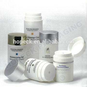 round shape PP airless bottles airtight system
